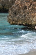 KIMBERLEY GARNER in Bikini on the Set of a Photoshoot in Anguilla 02/03/2016