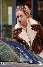 KIMBERLEY GARNER Without Makeup Out in London 03/23/2016
