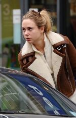 KIMBERLEY GARNER Without Makeup Out in London 03/23/2016