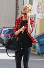 KIMBERLY STEWART Leaves Tracy Anderson Studios in West Hollywood 03/01/2016