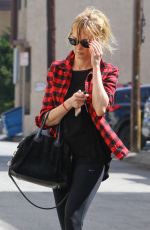 KIMBERLY STEWART Leaves Tracy Anderson Studios in West Hollywood 03/01/2016