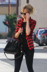 KIMBERLY STEWART Leaves Tracy Anderson Studios in West Hollywood 03/01/2016