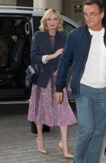 KIRSTEN DUNST Arrives at Radio 1 Studios in London 03/31/2016