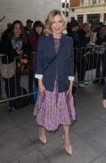 KIRSTEN DUNST Arrives at Radio 1 Studios in London 03/31/2016