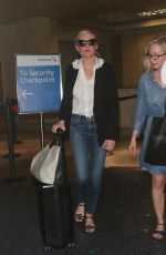 KIRSTEN DUNST at LAX Airport in Los Angeles 03/14/2016