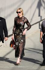 KIRSTEN DUNST Leaves Jimmy Kimmel Live in Los Angeles 03/15/2016