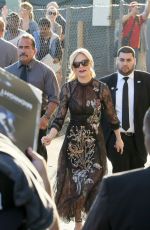 KIRSTEN DUNST Leaves Jimmy Kimmel Live in Los Angeles 03/15/2016