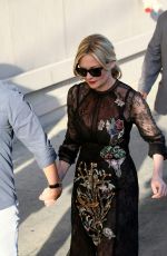 KIRSTEN DUNST Leaves Jimmy Kimmel Live in Los Angeles 03/15/2016