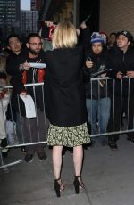 KIRSTEN DUNST Night Out in New York 03/07/2016