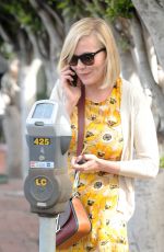 KIRSTEN DUNST Out and About on Melrose Place 03/02/2016