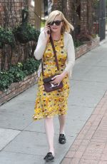 KIRSTEN DUNST Out and About on Melrose Place 03/02/2016