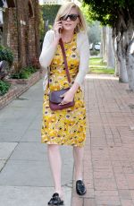 KIRSTEN DUNST Out and About on Melrose Place 03/02/2016