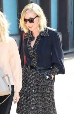 KIRSTEN DUNST Out in New York 03/08/2016