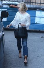 KRISTEN BELL Out and About in Beverly Hills 03/22/2016