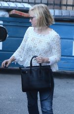 KRISTEN BELL Out and About in Beverly Hills 03/22/2016
