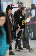 KRISTEN STEWART and SoKo at CDG Airport in Paris 03/20/2016