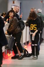 KRISTEN STEWART and SoKo at CDG Airport in Paris 03/20/2016