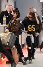 KRISTEN STEWART and SoKo at CDG Airport in Paris 03/20/2016