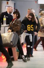 KRISTEN STEWART and SoKo at CDG Airport in Paris 03/20/2016