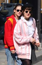KRISTEN STEWART and SoKo Out and About in Paris 03/18/2016