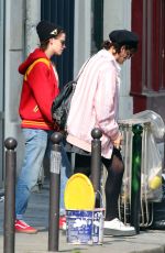 KRISTEN STEWART and SoKo Out and About in Paris 03/18/2016