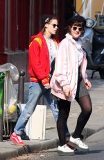 KRISTEN STEWART and SoKo Out and About in Paris 03/18/2016