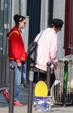 KRISTEN STEWART and SoKo Out and About in Paris 03/18/2016