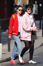 KRISTEN STEWART and SoKo Out and About in Paris 03/18/2016