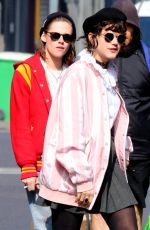 KRISTEN STEWART and SoKo Out and About in Paris 03/18/2016