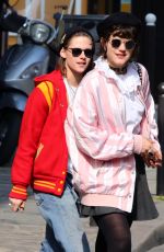 KRISTEN STEWART and SoKo Out and About in Paris 03/18/2016