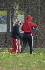 KRISTEN STEWART and SoKo Out in a Park in Paris 01/13/2016