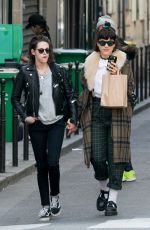 KRISTEN STEWART and SoKo Out in Paris 03/15/2016