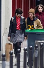 KRISTEN STEWART and SoKo Out Shopping in Paris 03/19/2016