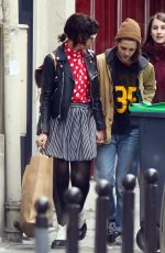 KRISTEN STEWART and SoKo Out Shopping in Paris 03/19/2016