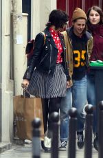KRISTEN STEWART and SoKo Out Shopping in Paris 03/19/2016