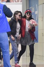 KRISTEN STEWART Greeted by Soko in Paris 01/13/2016