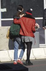 KRISTEN STEWART Greeted by Soko in Paris 01/13/2016