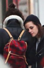 KRISTEN STEWART Holding Hands with Soko Out in Paris 03/14/2016