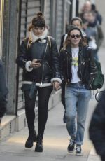 KRISTEN STEWART Holding Hands with Soko Out in Paris 03/14/2016