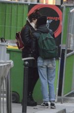 KRISTEN STEWART Holding Hands with Soko Out in Paris 03/14/2016