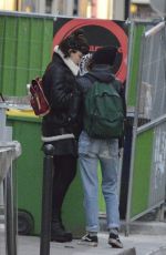 KRISTEN STEWART Holding Hands with Soko Out in Paris 03/14/2016