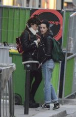 KRISTEN STEWART Holding Hands with Soko Out in Paris 03/14/2016