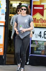 KRISTEN STEWART Leaves Cafe Gratitude with French Singer/actress Soko in Los Angeles 03/02/2016