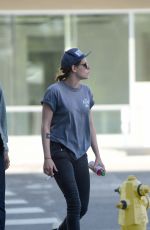 KRISTEN STEWART Leaves Cafe Gratitude with French Singer/actress Soko in Los Angeles 03/02/2016