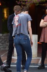 KRISTEN STEWART Out for Lunch in Los Angeles 03/24/2016