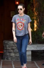 KRISTEN STEWART Out for Lunch in Los Angeles 03/24/2016
