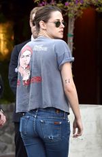 KRISTEN STEWART Out for Lunch in Los Angeles 03/24/2016