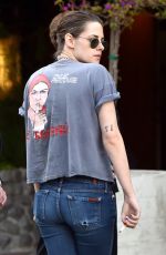 KRISTEN STEWART Out for Lunch in Los Angeles 03/24/2016