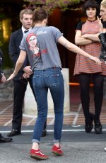 KRISTEN STEWART Out for Lunch in Los Angeles 03/24/2016