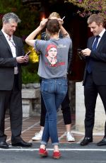 KRISTEN STEWART Out for Lunch in Los Angeles 03/24/2016